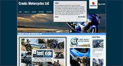 Desktop Screenshot of crooks-suzuki.com